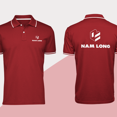 Áo polo đồng phục công ty đỏ